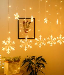Купить Светодиодная гирлянда "Снежинки"