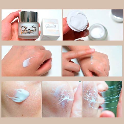  Антивозрастной крем для лица с муцином улитки Elizavecca Glutinous Cream,50ml