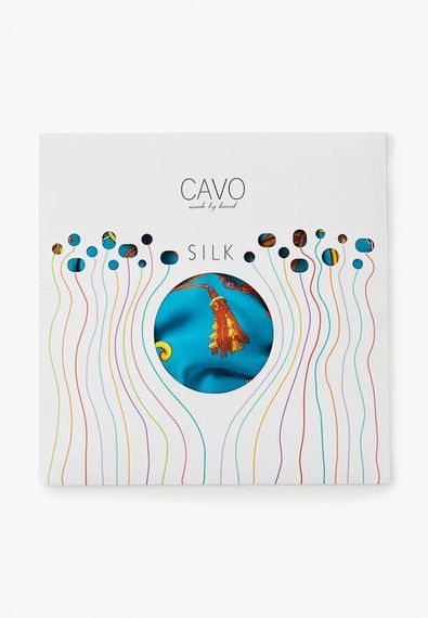 Платок CAVO шелковый большой