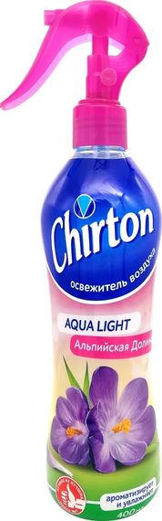 Купить Освежитель воздуха Chirton серии Aqua Light, Альпийская долина, 400 мл
