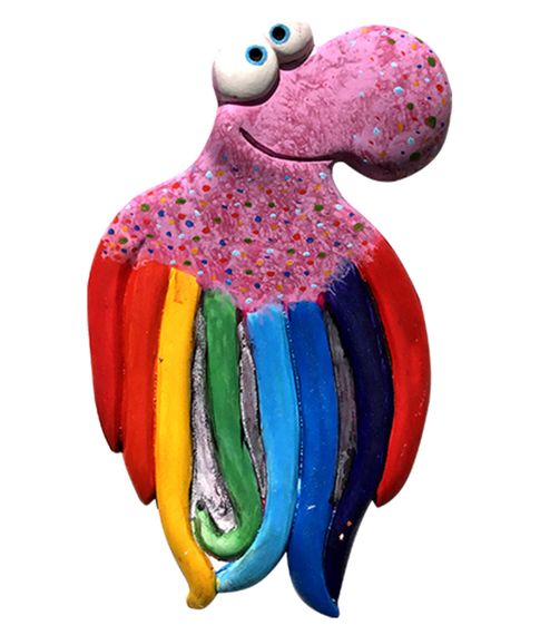 3D раскраска Twinkly Осьминог