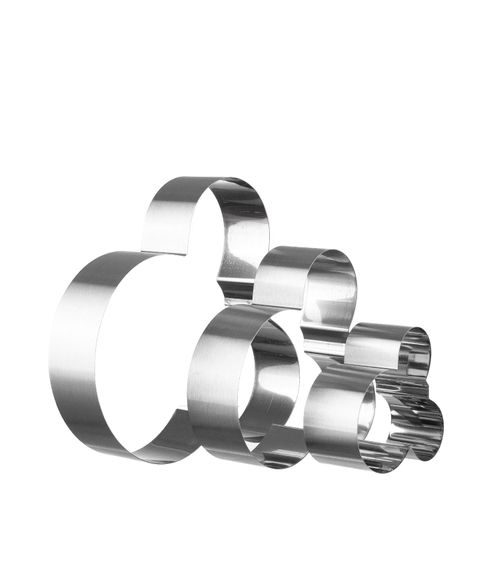 Набор форм для выпечки Микки маус, 3 шт.