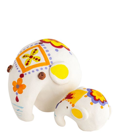 Набор для изготовления игрушки из глины "Слоники" LORI