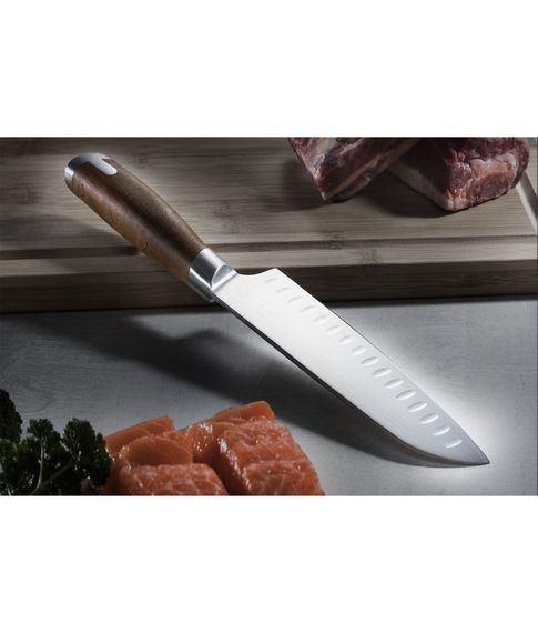 Японский нож Santoku Сантоку Catler