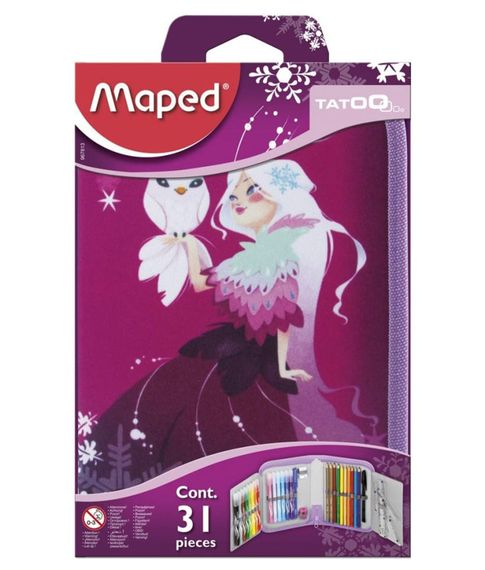 Купить Пенал с наполнением Princess Maped