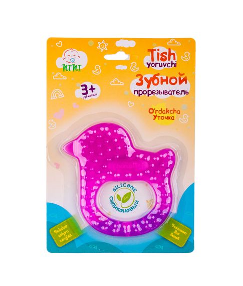 Купить Силиконовый прорезыватель "Уточка"