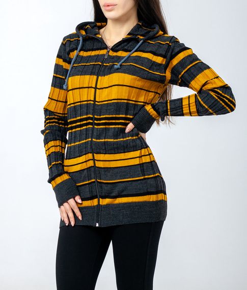 Вязаная  кофта с капюшоном Pirani