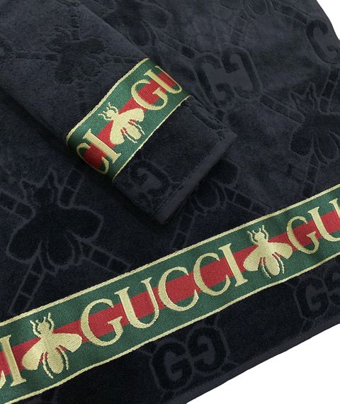 Комплект из 2-х велюрово-хлопковых полотенец