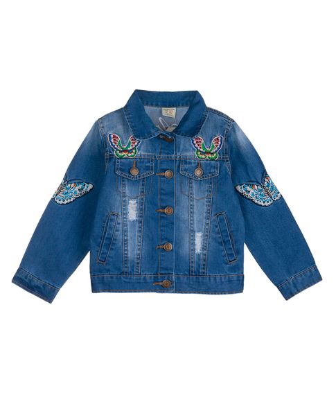 Джинсовая куртка Dengior kids xarid qilish