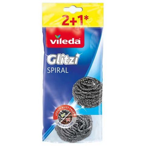 Комплект металлических спиральных губок Glitzi Spiral Vileda