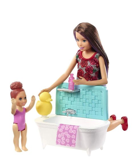 Игровой набор Няня Время купания Barbie