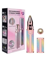 Триммер для бровей и удаление волос на лице, электрическая бритва 2 в 1 xarid qilish