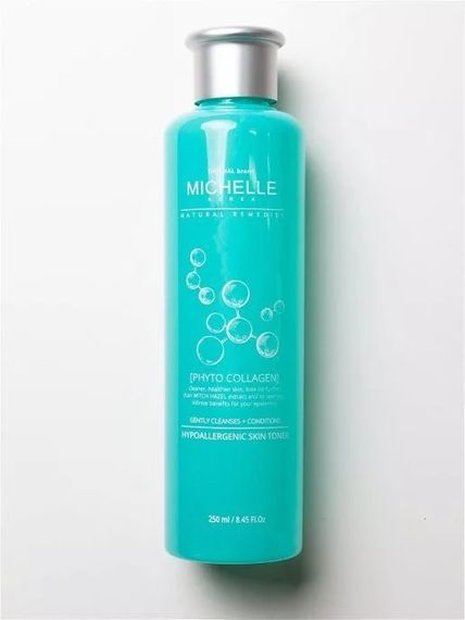 Купить Тонер для лица с коллагеном Michelle Hypoallergenic Skin Toner Phyto Collagen, 250 ml