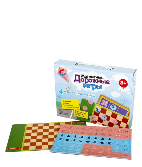 Купить Магнитные дорожные игры Десятое Королевство | 4 игры