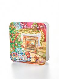 Купить Мини открытка "С новым годом"