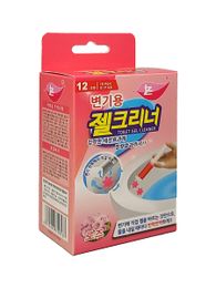 Дезинфицирующее чистящее средство для унитаза, гель-шприц с ароматом розы xarid qilish