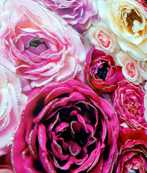 Бумажный ламинированный пакет с эффектами 26*32*9 см