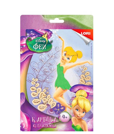 Купить Картина из пластилина Disney "Фея Динь динь"