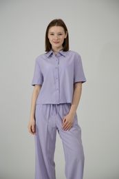Купить Женская рубашка короткий рукав