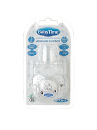 Ортодонтическая пустышка с крышкой №3 BabyTime xarid qilish