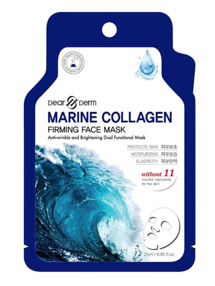 Купить Увлажняющая коллагеновая тканевая маска DearDerm