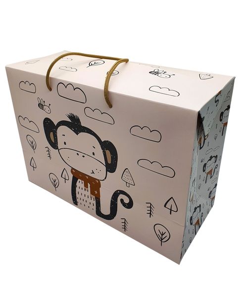 Купить Набор для подарочной упаковки коробка-пакет «GIFTPACK» 19*28*12 см