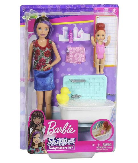 Игровой набор Няня Время купания Barbie