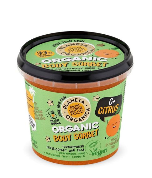Купить Скраб для тела Skin Super Food C+ Citrus Planeta Organica, 485 мл