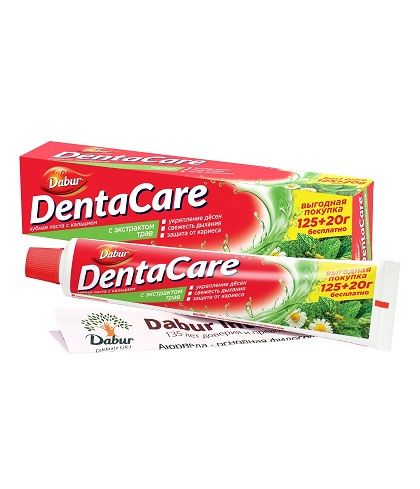 Купить Зубная паста Dabur DentaCare с экстрактом трав, 145 г
