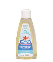 Купить Масло детское классическое с экстрактами ромашки и календулы УМКА, 150 мл