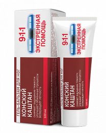 Купить Гель-бальзам «КОНСКИЙ КАШТАН» «911 ЭКСТРЕННАЯ ПОМОЩЬ»
