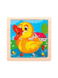 Деревянный пазл-рамка, 11х11см xarid qilish