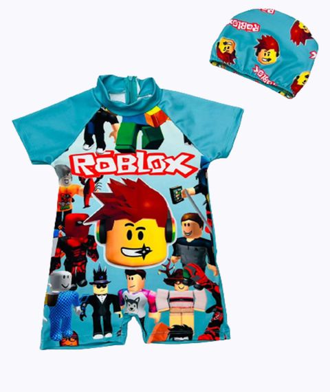Плавательный костюм с шапочкой ROBLOX xarid qilish