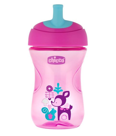 Купить Поильник Chicco Advanced Rosa (12m+), 266 мл