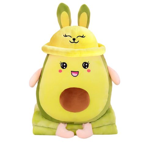 Игрушка-Подушка+Плед АВОКАДО