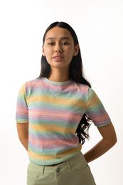 Женский джемпер короткий рукав xarid qilish