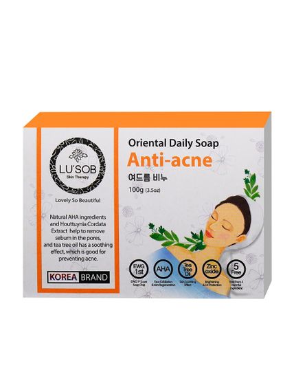Купить Мыло для проблемной кожи "Lusob Anti-Acne"