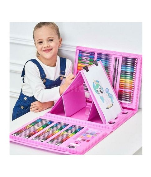 Набор юного художника для рисования 208 предметов