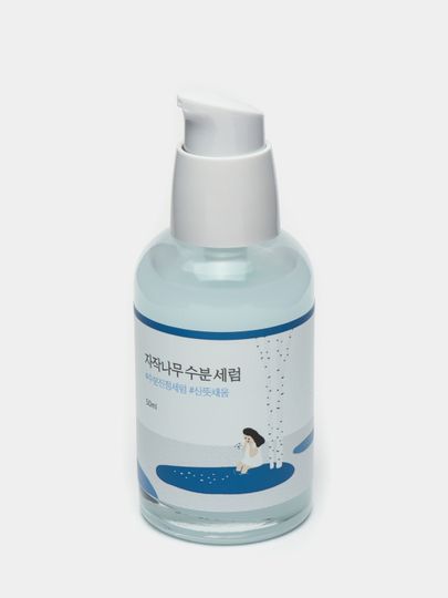 Купить Round Lab Birch Juice Moisturizing Serum. Сыворотка успокаивающая увлажняющая, 50 мл