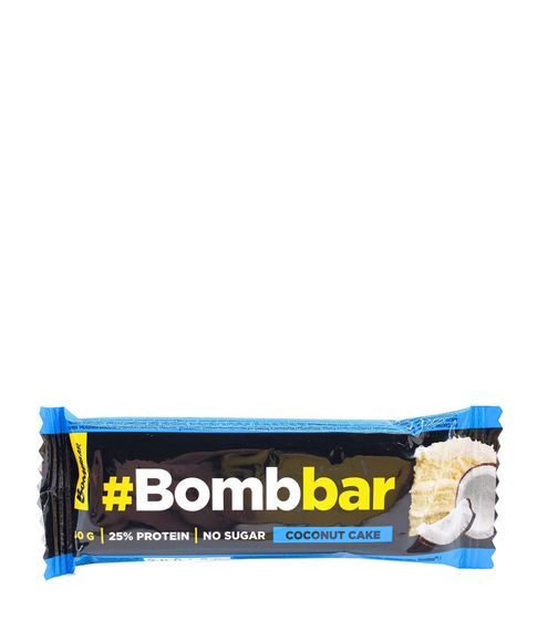 Протеиновый батончик Кокосовый торт в шоколаде Bombbar, 40 г xarid qilish