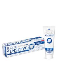 Купить Зубная паста "R.O.C.S. SENSITIVE МГНОВЕННЫЙ ЭФФЕКТ", 94 гр