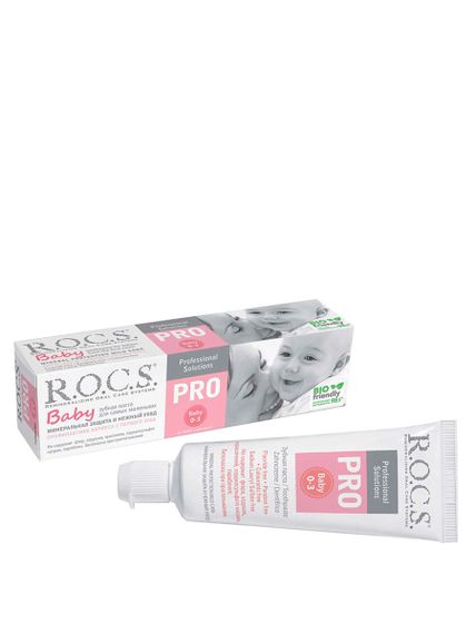 Купить Зубная паста "R.O.C.S. PRO. Baby Минеральная защита " 45 гр