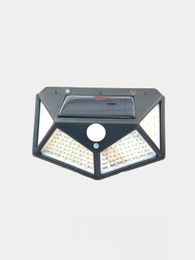 Купить Светодиодный светильник - фонарь на солнечной батарее, с датчиком движения