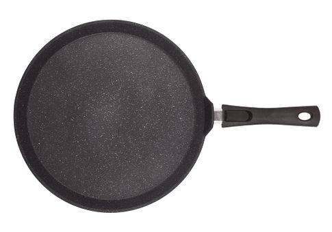 Сковорода-лавашница 350мм,со съемной ручкой,АП (темный мрамор)