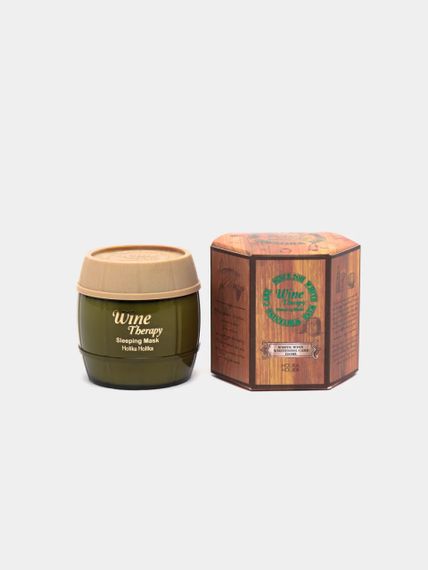 Ночная обновляющая маска с белым вином HOLIKA HOLIKA Wine Therapy Sleeping Mask White Wine, 120 мл