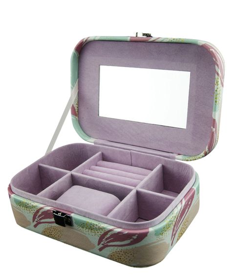 Шкатулка для украшений с зеркалом