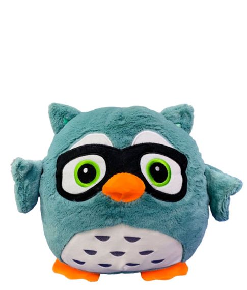 Мягкая игрушка-подушка +плед "Сова"