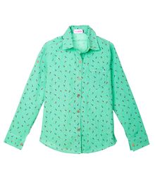 Рубашка No Brand зеленая xarid qilish