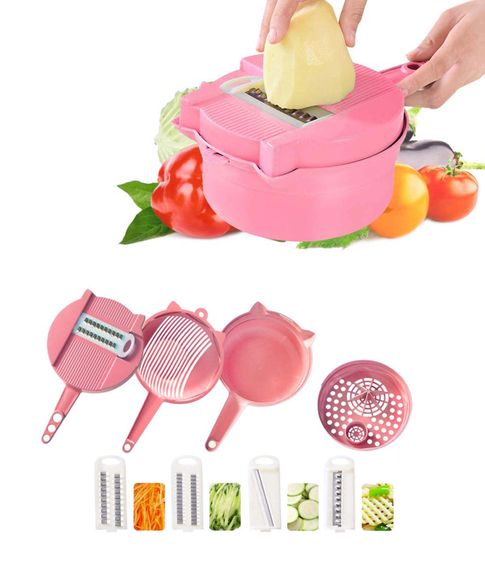 Овощерезка со сменными насадками Multifunctional Cutter