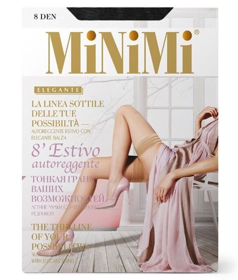 Чулки Estivo 8 Den Nero MINIMI xarid qilish